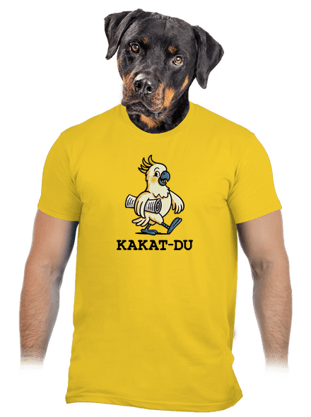 Kakat-du pánske tričko Gold