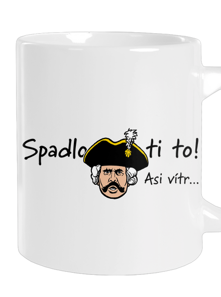 Spadlo ti to veľký hrnček White