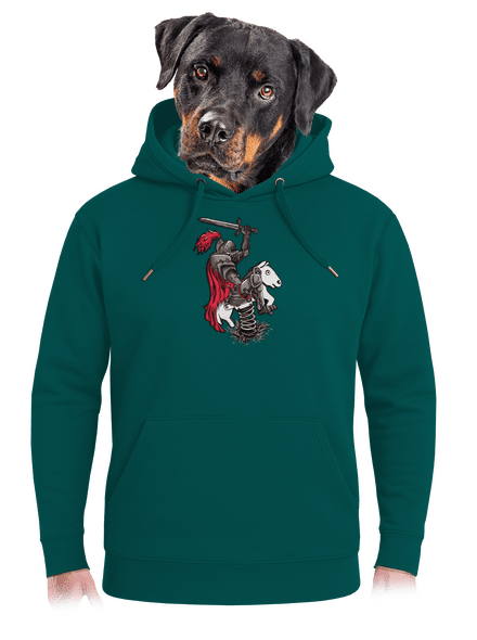 Rytier unisex mikina premium Emerald Green