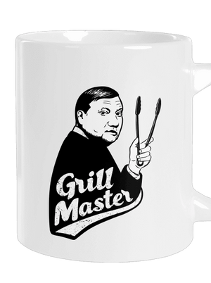 Grill master veľký hrnček White