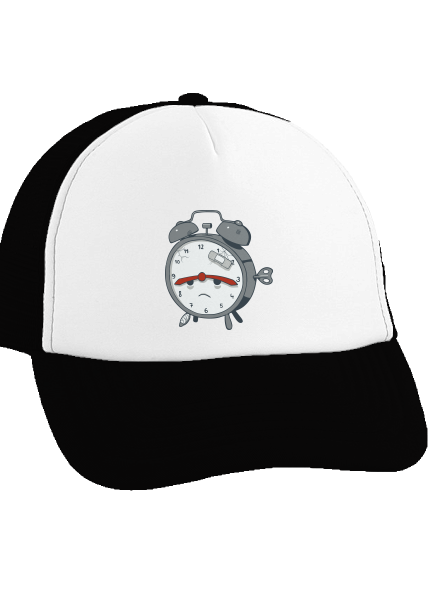 Budíček šiltovka truckerka Black cap