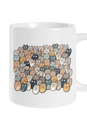 Nájdi čerta klasický hrnček White