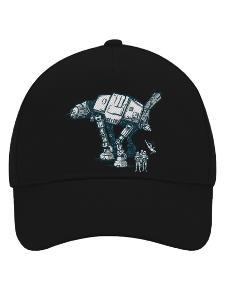 AT-AT šiltovka baseballka Black