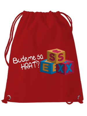 Budeme sa hrať vak Red Mal