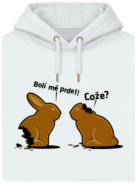Bolí ma prdel unisex mikina premium Snowwhite