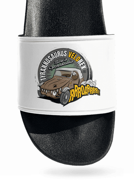 Tyrannosaurus Velorex šľapky White