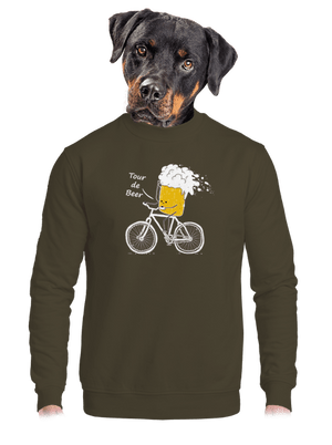 unisex mikina bez kapucne