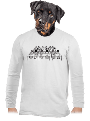 Cimrman: Debil, blbeček pánske dlhý rukáv White