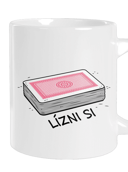 Lízni si veľký hrnček White