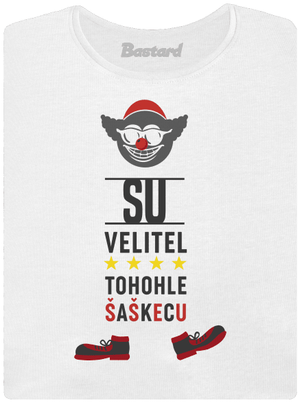 Velitel šaškecu dámske tričko prémium White