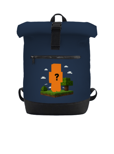 Minecraft z vlastnej fotky batoh French Navy