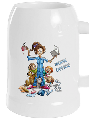 Mamičky home office polliter White