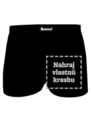 Detské kresby - Nahraj vlastnú pánske trenky Black
