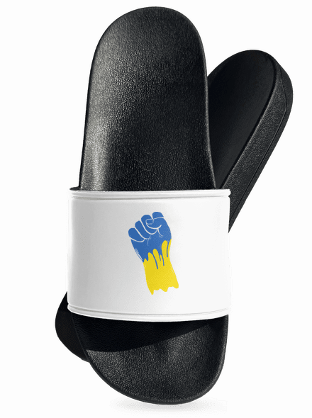 Ukrajina - Ruka šľapky White