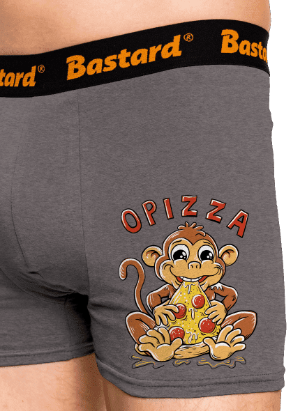 Opizza boxerky Gray Melange
