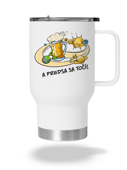 A predsa sa točí! termohrnček White