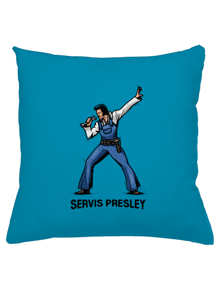 Servis Presley vankúš Blue Turquoise