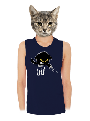 Čičina dámske tielko voľné Navy