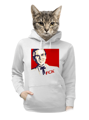 dámska mikina klokanka