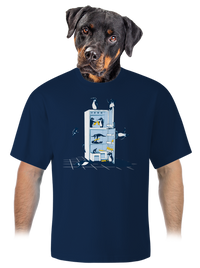 unisex tričko oversized