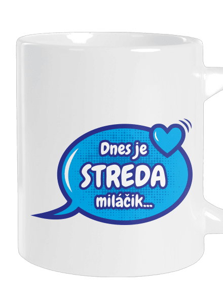 Dnes je streda veľký hrnček White