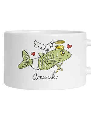 Amurek hrnček makronka White