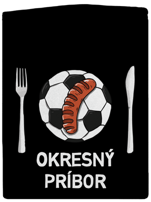 Okresný príbor pánska mikina na zips Black