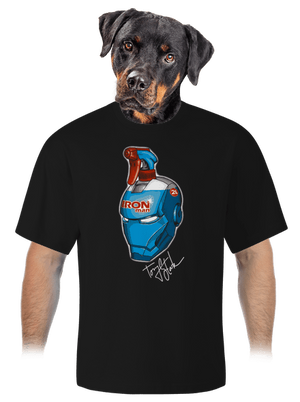 Čistič okien unisex tričko oversized Black