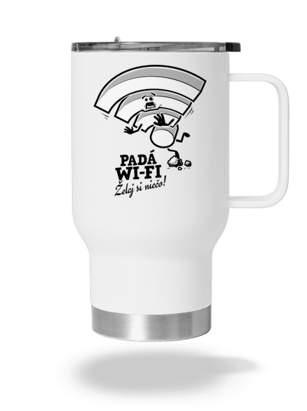 Padá wi-fi termohrnček White
