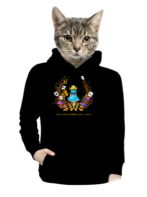 dámska mikina klokanka