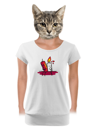 dámske tričko s lemom