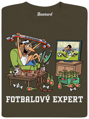 Futbalový expert pánske dlhý rukáv Urban Khaki