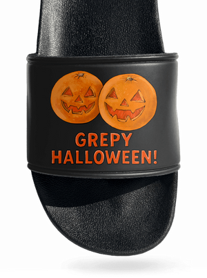 Grepy Halloween šľapky Black