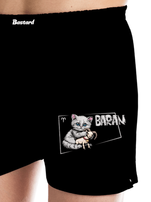 Mačací horoskop: Baran pánske trenky Black