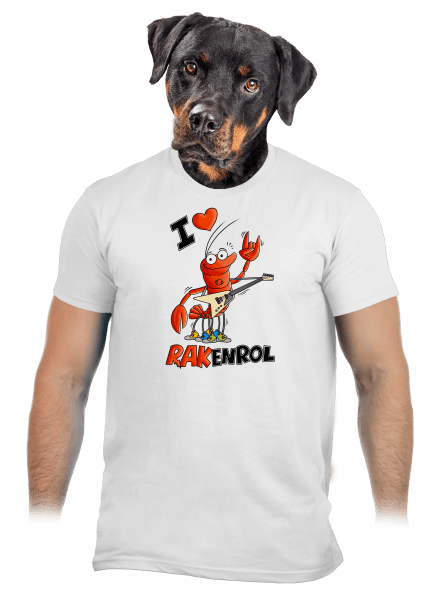 Rakenrol pánske tričko White