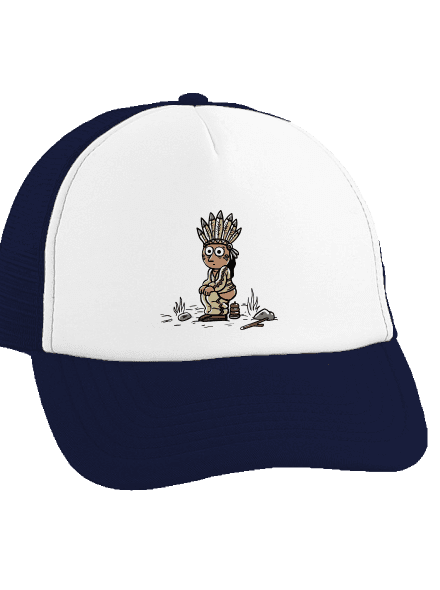 Indiánek šiltovka truckerka French Navy cap
