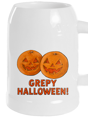 Grepy Halloween polliter White