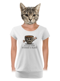 dámske tričko s lemom