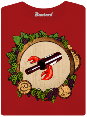 Vínny horoskop: Rak dámske tričko Red Mal