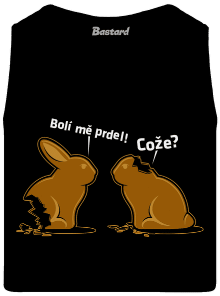 Bolí ma prdel pánske tielko Black