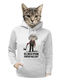 dámska mikina klokanka