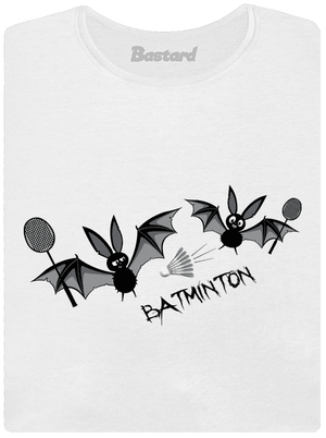 Batminton dámske tričko prémium White