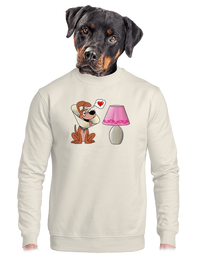 unisex mikina bez kapucne