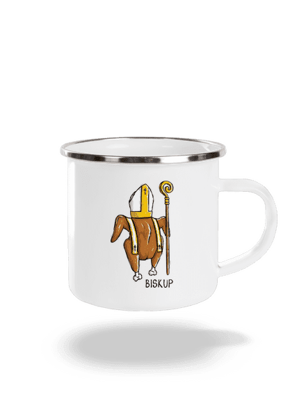 Biskup plecháčik White