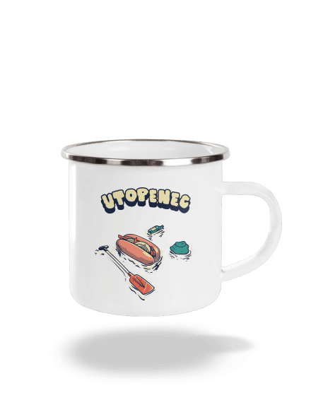 Utopenec plecháčik White