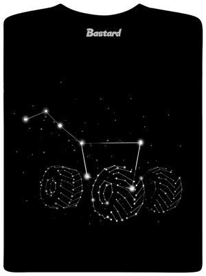 Veľký voz pánske dlhý rukáv Black