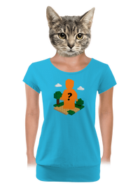 dámske tričko s lemom