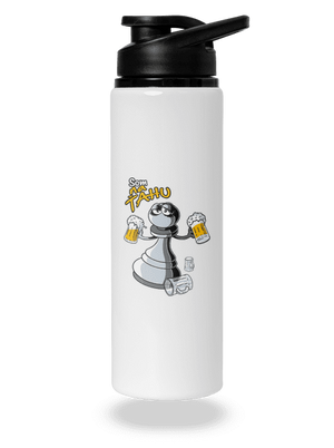 Na ťahu flaša na vodu White