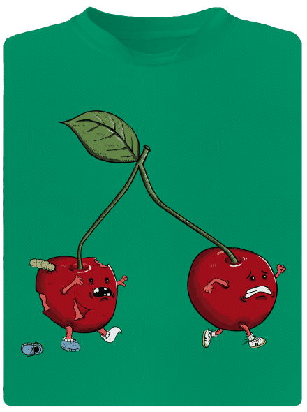 Nie je úniku detské športové tričko Kelly Green Mal