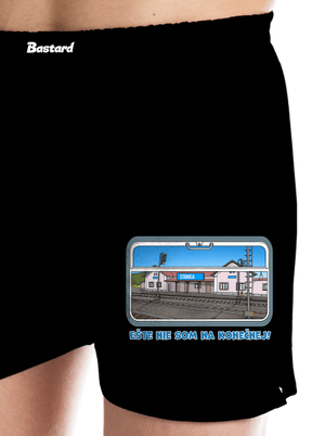 Nie som na konečnej pánske trenky Black